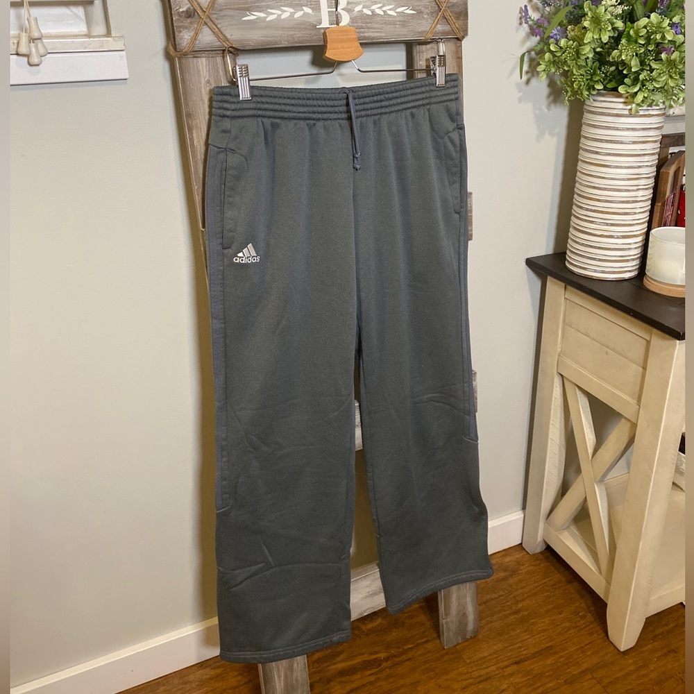 Adidas Grey Athletic Sweatpants | Size M